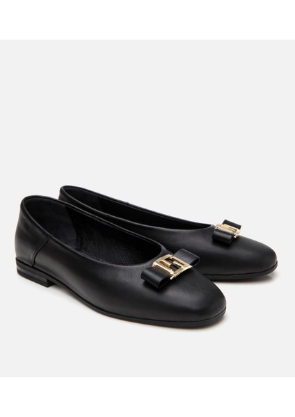 01AYH309040A100 KADIN Deri Siyah Tokalı Babet fiyatları