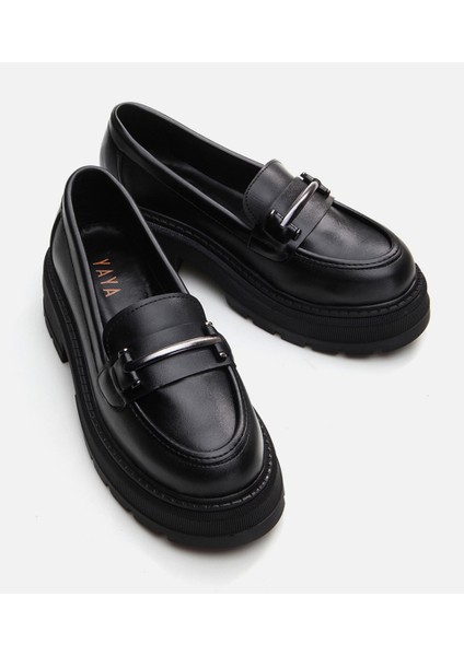 Siyah Kadın Loafer modelleri