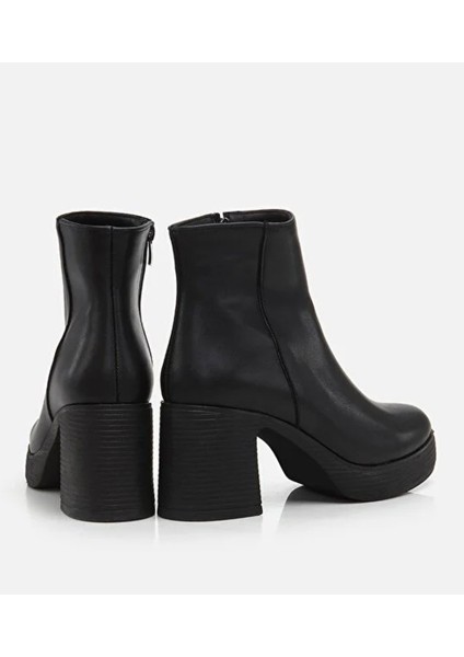 Siyah Kadın Topuklu Bot modelleri