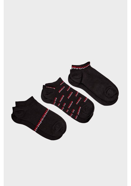 Logolu Streç Pamuklu 3 Pack Çorap Erkek Çorap 50543082 001 fiyatları