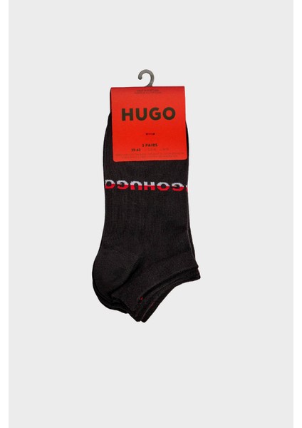 Logolu Streç Pamuklu 3 Pack Çorap Erkek Çorap 50543082 001 modelleri