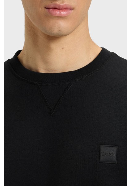 % 100 Pamuklu Regular Fit Bisiklet Yaka Sweat Erkek Sweat 50509323 001 fırsatları