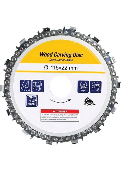 Zincirli Ahşap Testere 115 mm MES929