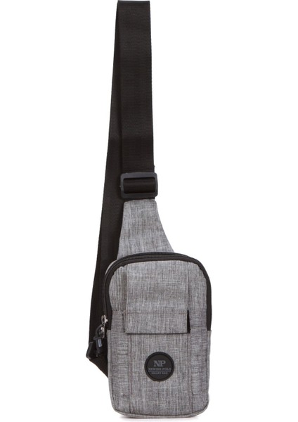 Şık Gri Keten Çok Fonksiyonlu Unisex Telefon Çantası, Günlük ve Seyahat Için Ideal fırsatları