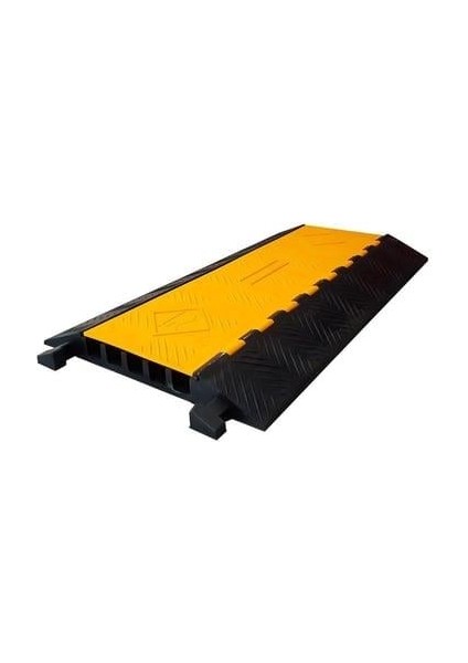 Kablo Kanallı Hız Kesici 5 Kanallı, Yol Kasisi 90 x 50,5 x 5,5 cm