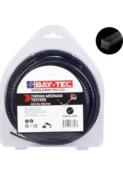 Testere Tırpan Misinası 4 mm x 32 mt MK4741 fiyatları