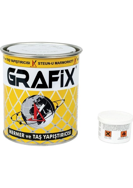 Grafix G12 Mermer ve Taş Yapıştırıcı Bej Renk 0.500 gr