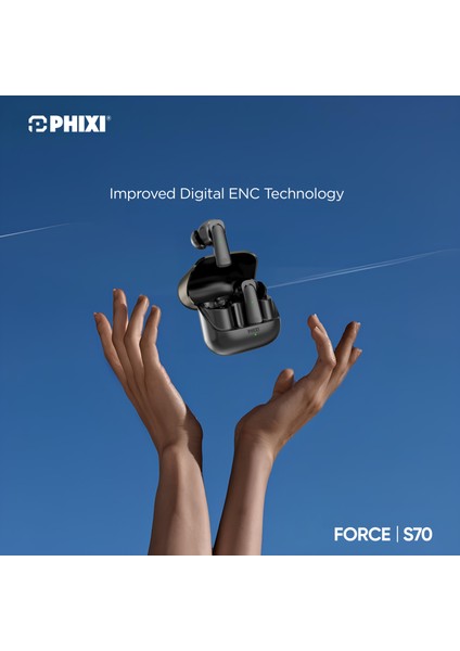 Force S70 Enc Usb- C Hızlı Şarj Destekli Bluetooth Kulaklık fiyatları
