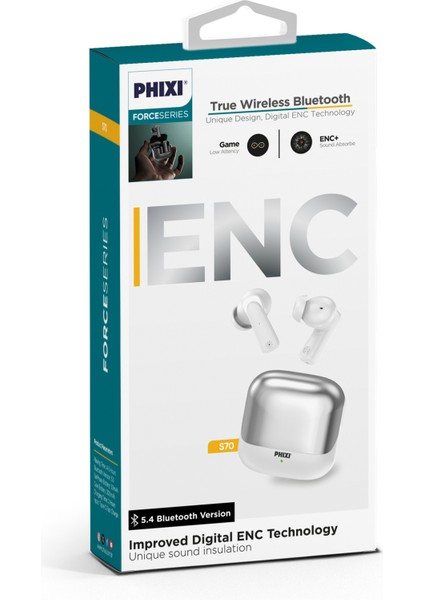 Force S70 Enc Usb- C Hızlı Şarj Destekli Bluetooth Kulaklık modelleri
