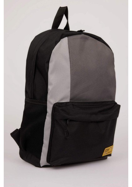 Unisex Basic Düz Okul Sırt Çantası, Siyah, Şık ve Hafif Tasarım fiyatları