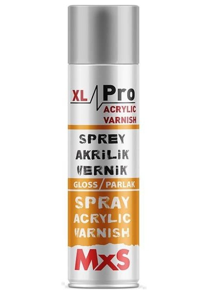 Mxs Xl Pro Sprey Parlak Vernik 500 ml