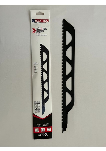 S2243-HM Tuğla Yutong Tilki Kuyruğu Testere 455 mm MK2319 modelleri