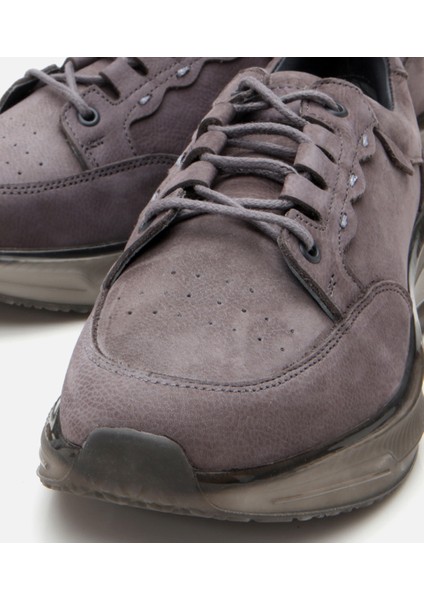 02AYH281360A230 Deri Gri Erkek Spor Ayakkabı modelleri