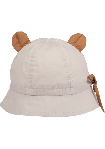 Kitti 0-12 Ay Figürlü Bağcıklı Çocuk Yazlık Fötr Şapka