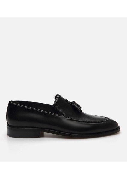 Erkek Deri Siyah Loafer