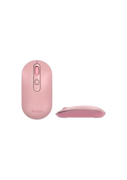 FG20 Nano Alıcı Kablosuz Optik 2000DPI Enerji Korumalı Kompakt Mouse - Pembe indirimleri