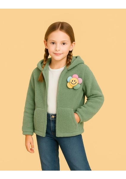 Kız Çocuk Peluş Hırka