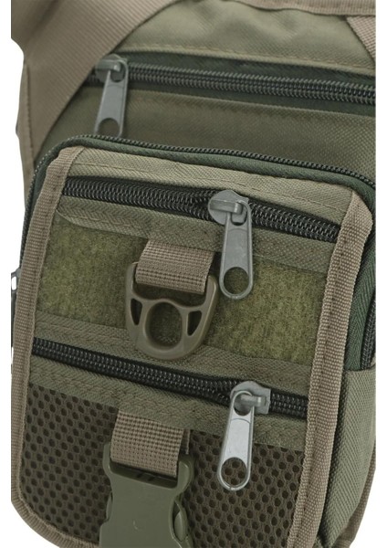 Haki Üçgen Bacak ve Bel Çantası, Şık ve Fonksiyonel Tasarım fiyatları