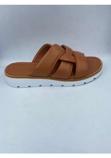 Hakiki Deri Terlik E1