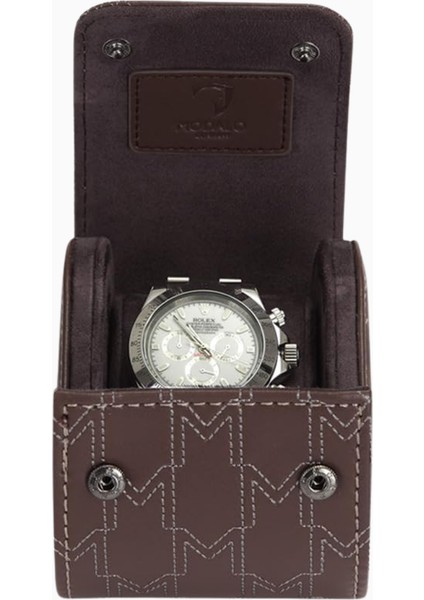 Optimus Uhrenrolle, 1 Saatlik Mikroleder Seyahat Kutusu fiyatları