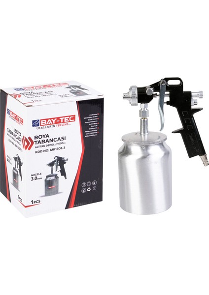 Boya Tabancası Alttan Depo 3.0 mm MK1301-3 fırsatları
