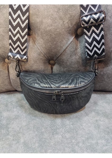 Renkli Hakiki Kuzu Derisi Yılan Desenli Çapraz Çanta indirimleri
