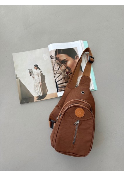 Su Geçirmez, Çapraz ve Omuz Askılı Kahverengi Çok Amaçlı Çanta modelleri