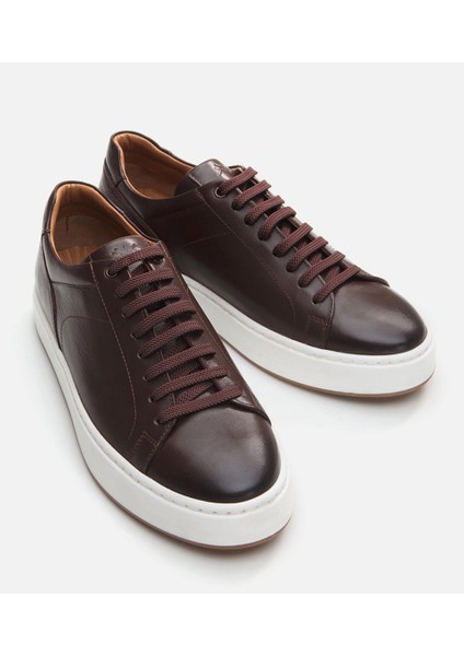 Erkek Deri Kahverengi Günlük Ayakkabı modelleri