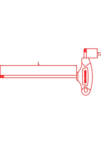 4921 T Tipi Yuvarlak Başlı Allen Anahtar 7 mm fiyatları