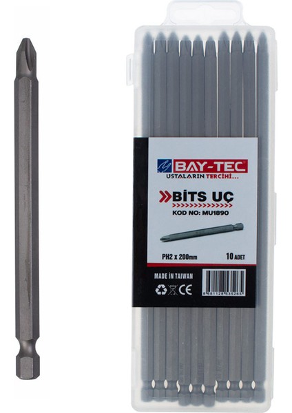 Yıldız Bits Uç 2X200MM MU1890 fiyatları