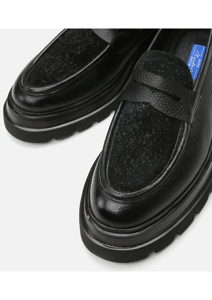 Masters 02ayh292200a100 Deri Siyah Erkek Loafer modelleri