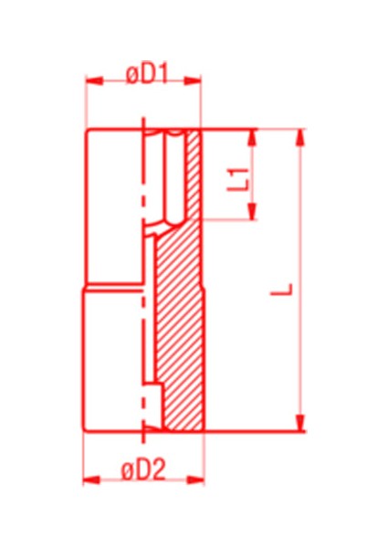 1108 Altıköşe Havalı Derin Lokma Anahtarı 1/2" 15 mm fiyatları