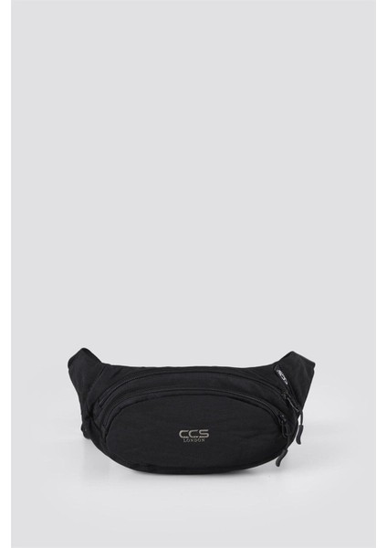 Unisex Siyah Bel Çantası, Şık ve Kullanışlı Tasarım, Hafif ve Pratik