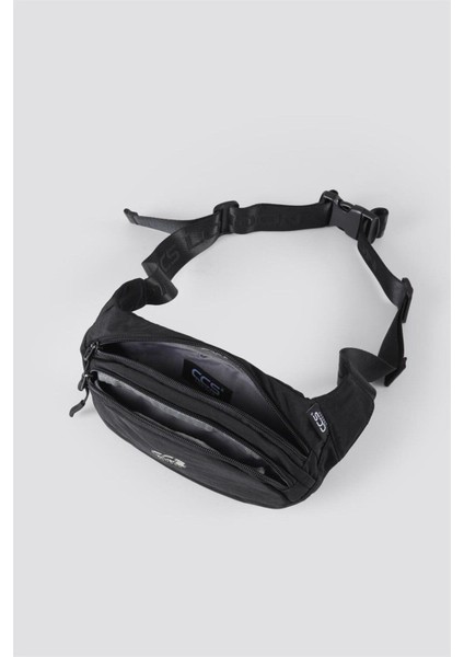 Unisex Siyah Bel Çantası, Şık ve Kullanışlı Tasarım, Hafif ve Pratik fırsatları