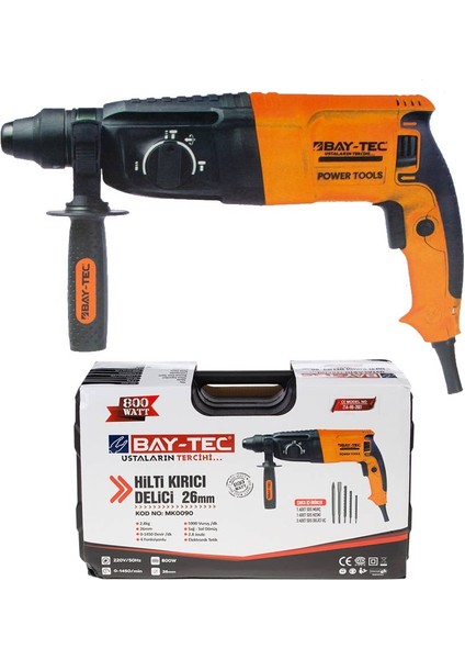 MK0090 Kırıcı Delici Matkap 26MM 800W, 4 Fonksiyon fiyatları