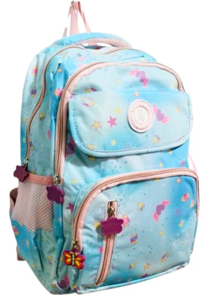 5 Bölmeli Kalemlikli ve Beslenmeli Nano Ithal Okul Çantası Su Geçirmez Full Astarlı fiyatları