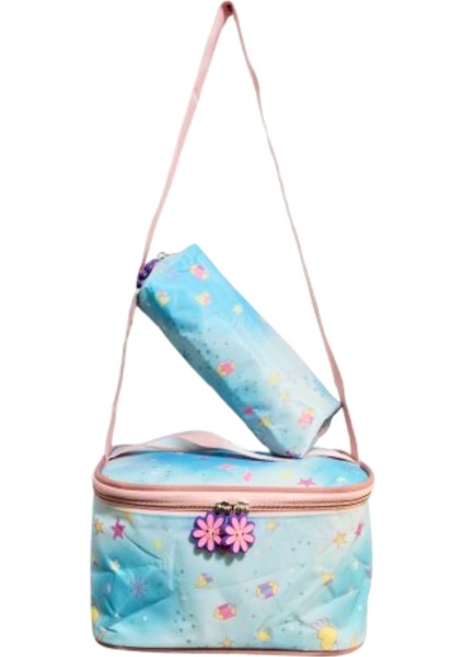 5 Bölmeli Kalemlikli ve Beslenmeli Nano Ithal Okul Çantası Su Geçirmez Full Astarlı modelleri