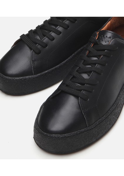 02AYH292510A100 HAKIKI Deri Siyah Erkek Günlük Ayakkabı fırsatları