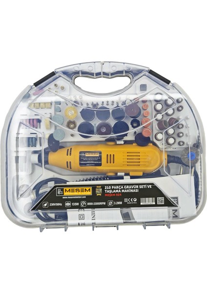 Gravür Seti 210 Parça MES924