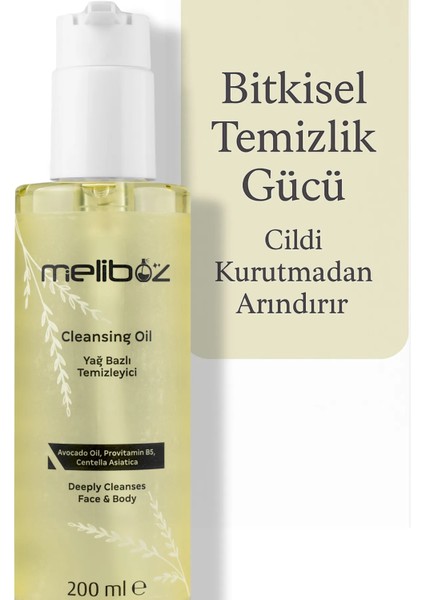 Cleansing Oil– Yağ Bazlı Makyaj Temizleyici ve Kirlerden Arındıran Yüz ve Vücut Temizleme Yağı