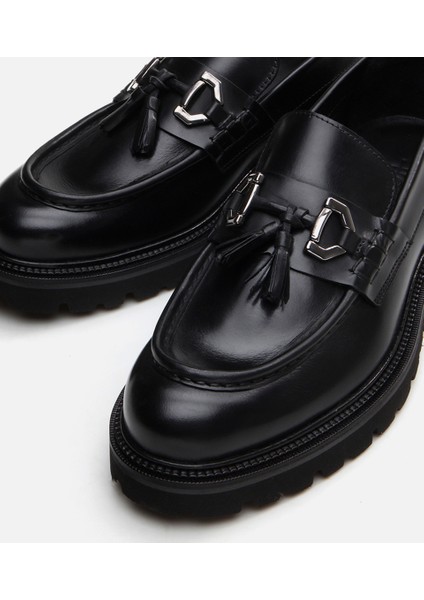 Masters 02ayh292620a100 Deri Siyah Erkek Loafer fırsatları
