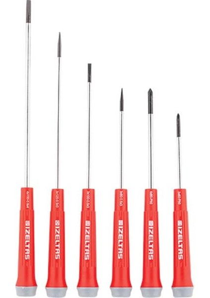 4520 Klemens Elektronikçi Tip Tornavida Set 6 Parça