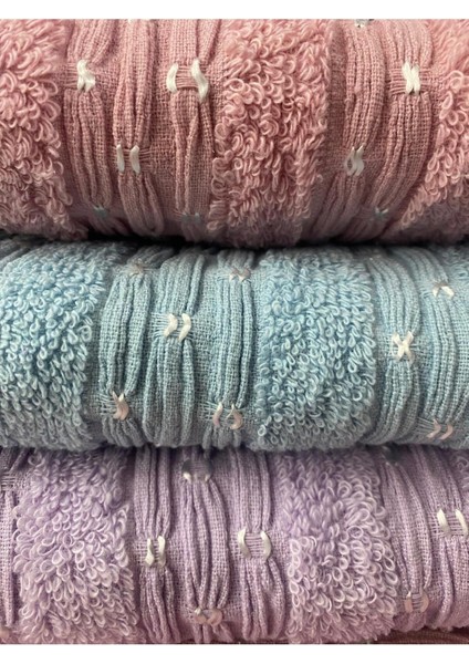 Inci Desen 3’lü El ve Yüz Havlu Seti – 50X90 cm %100 Pamuk, Yumuşak Dokulu,desenli fiyatları