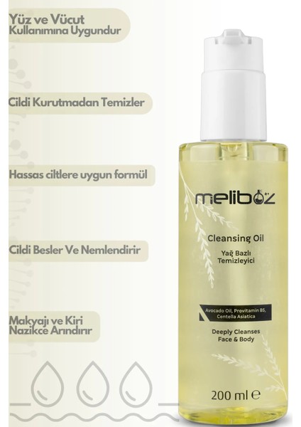 Cleansing Oil– Yağ Bazlı Makyaj Temizleyici ve Kirlerden Arındıran Yüz ve Vücut Temizleme Yağı indirimleri