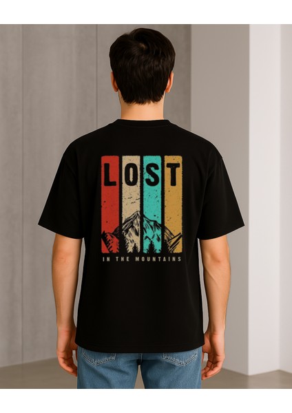 Boxy Oversize Unisex %100 Pamuk Premium Baskılı T-Shirt