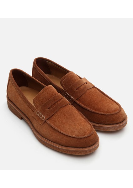 02AYH292750A370 HAKIKI Deri Taba Erkek Loafer fiyatları