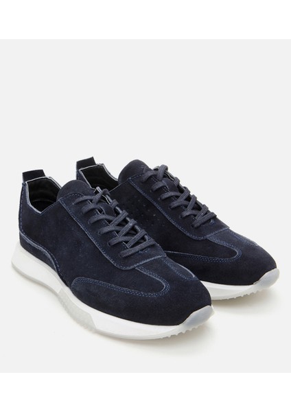 02AYH302540A680 Deri Lacivert Erkek Spor Ayakkabı fiyatları