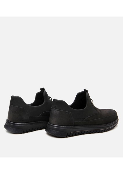 02AYH295670A100 HAKIKI Deri Siyah Erkek Günlük Ayakkabı fırsatları