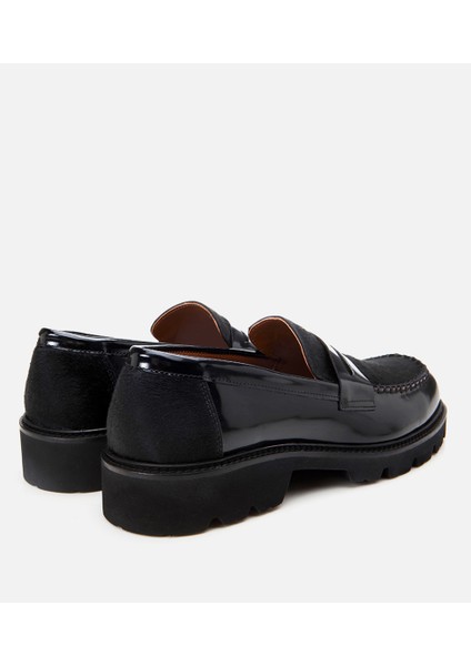 02AYH298010A100 Siyah Erkek Loafer fırsatları