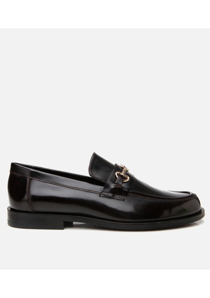 Masters 02ayh302600a780 Erkek Deri Bordo Toka Detaylı Klasik Loafer